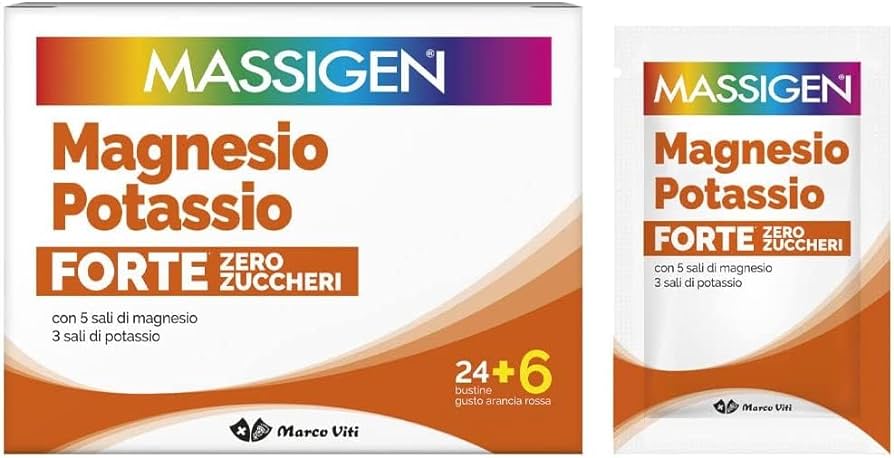 Massigen Magnesio Potassio Forte 30 Bustine
